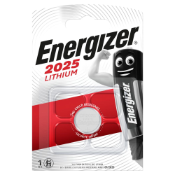 BATERIA ENERGIZER CR-2025 3V 20x2,5mm 165mAh