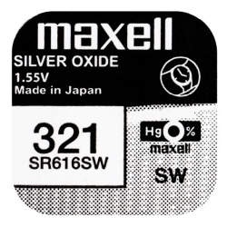 BATERIA MAXELL SR-616 321