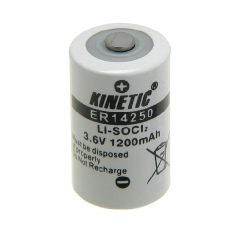 BATERIA ER 14250 3,6V 1200mAh KINETIC