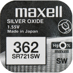 BATERIA MAXELL 721 V362 SR-58