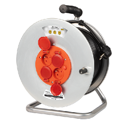 PRZEDŁUŻACZ 230V 50m 3x2,5mm NA BĘBNIE METAL PR-61