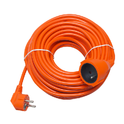 PRZEDŁUŻACZ 230V 50m 3x1,5mm PR-160 POMARAŃCZOWY