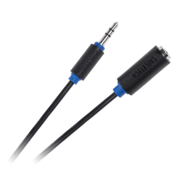 Przedłużacz JACK 3,5 wtyk-gniazdo 1,8m CABLETECH