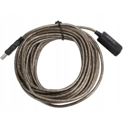 Przedłużacz USB-A 2.0 10m AKTYWNY wtyk-gniazdo
