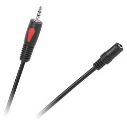 Przedłużacz JACK 3,5 wtyk-gniazdo 1m CABLETECH ECO-LINE