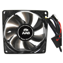 Wentylator 12V 80x80x25 komputerowy AABCOOLING Super Silent R8