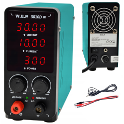 Zasilacz laboratoryjny WEP-3010D-III 30V 10A