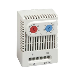 Termostat bimetaliczny 0-60' ZR011-NO/NC 10A 250V 
