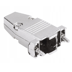 Obudowa DB-9 metalowa wydłużone śruby