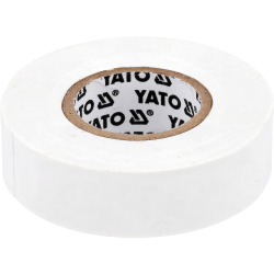 Taśma izolacyjna 19mm 20m biała YT-81656 YATO
