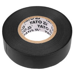 Taśma izolacyjna 15mm 20m czarna YT-8159 YATO