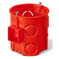 Puszka p/t PK-60 łączeniowa głęboka z wkrętami IP20