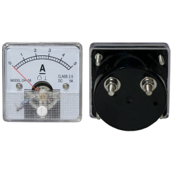 Amperomierz 5A analogowy + BOCZNIK