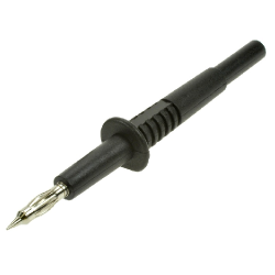 Końcówka pomiarowa 20.157.2 czarna 4mm igła 1000V
