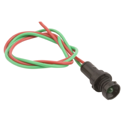 Kontrolka LED 24V zielona KLP-5/G 12-24V