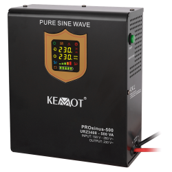 Zasilacz awaryjny KEMOT PROsinus-500 500VA 300W naścienny