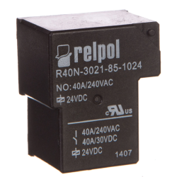 Przekaźnik 24V 40A 1Z R40N-3021-85-1024 RELPOL