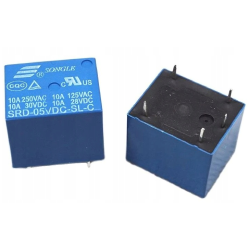 Przekaźnik 5V 10A/250VAC SRD-05VDC-SL-C