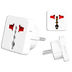 Adapter wtyk AC PL / gniazdo uniwersalne