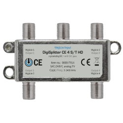 Rozdzielacz spliter Fx4 4-2400MHz Technisat 0000/7914