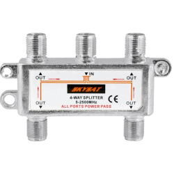 Rozdzielacz spliter Fx4 5-2500MHz SAT HQ 4WAY