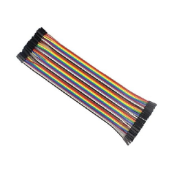 Kabel żeńsko-żeński 20cm 40szt zworki
