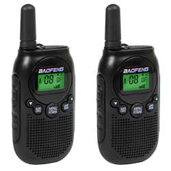 Radiotelefony BAOFENG PMR BF-T6 2W 2szt czarny