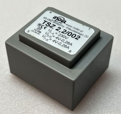 Transformator TSZ 2,2/002 2x4V 2,x0,28A INDEL