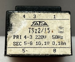 Transformator TS 2/15 10,1V 0,18A ZATRA