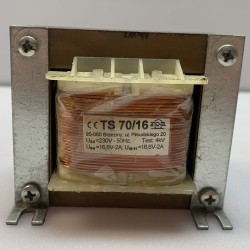 Transformator TS 70/16 2x16,6V 2x2A INDEL