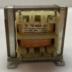 Transformator TS 4/23 6V-0,35A 11V-0,15A INDEL