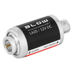 Wzmacniacz antenowy liniowy LA20 12V DVB-T BLOW