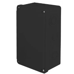 Puszka 210x120x74 N/T czarna