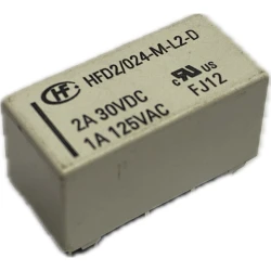 Przekaźnik 24V HFD2/024-M-L2-D dwie cewki