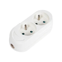 Gniazdo 230V GN-270 2GN z uziemieniem