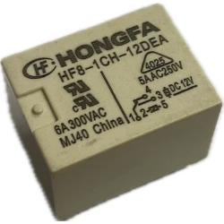 Przekaźnik 12V 6A HF8-1CH-12DEA
