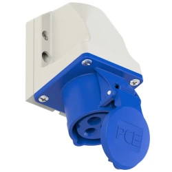 Gniazdo 230V 16A 3P stałe IP44 113-6