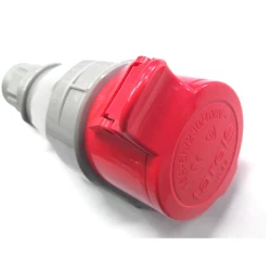 Gniazdo 380V 16A 5P czerwone