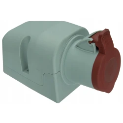 Gniazdo 380V 16A 5B stałe N/T IP44