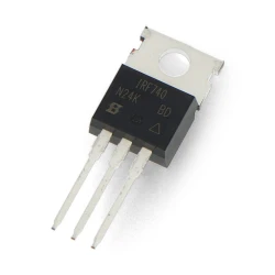 Tranzystor IRF740 400V 10A TO220 N-MOSFET