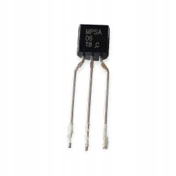 Tranzystor MPSA06 80V 500mA 100MHz TO92