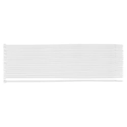 Opaski 3,6x200mm białe 100szt 01-654 NEO