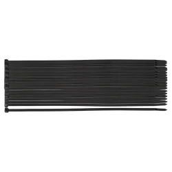 Opaski 3,6x200mm czarny 100szt 01-628 NEO